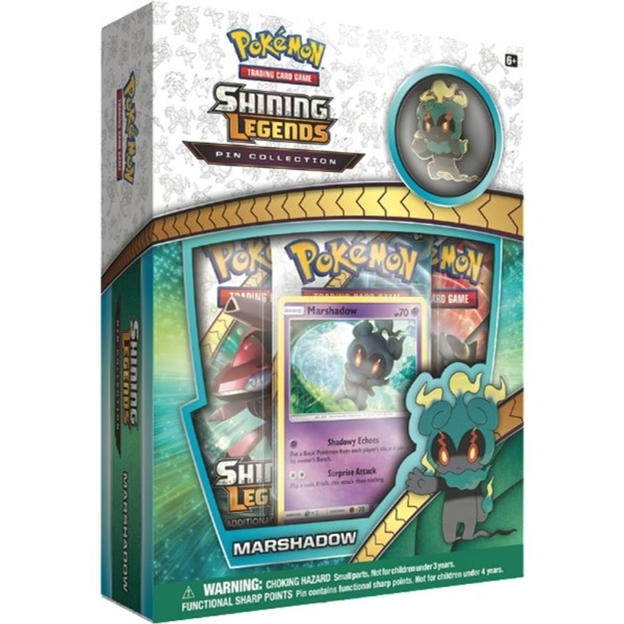 Shining Legends Pin Collection: Marshadow (Recommended for Age 15+)