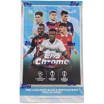 2022/23 Topps Chrome UEFA Club Competitions Soccer Lite CARDS LIVE OPENING