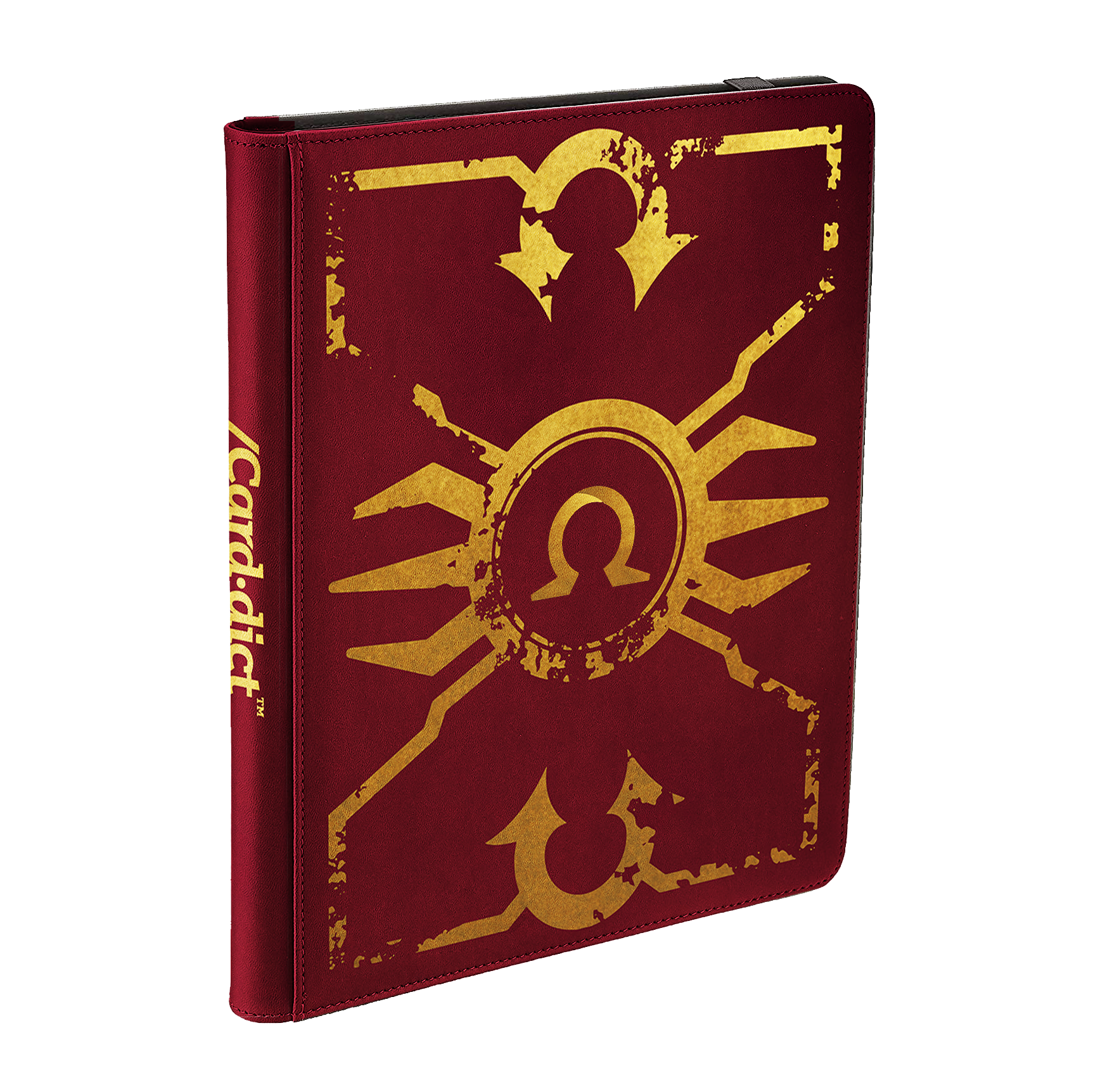 /Card·dict™ Pu Leather 9 Pocket Binder Legacy Series Omega Ruby Card Games Accessories