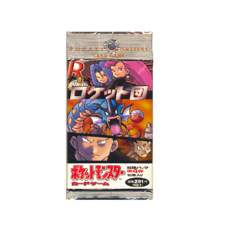 Pokemon Team Rocket Booster Pack Japanese 1996 CARDS LIVE OPENING @PackPalace