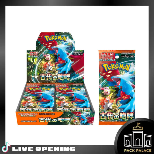 Ancient Roar & Future Flash Jp Cards Live Opening @Packpalace Booster Pack Card Games
