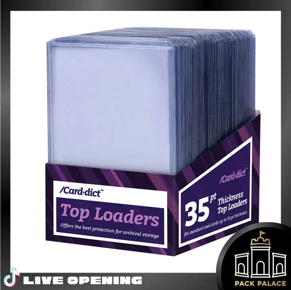 /Card·dict™ 35 Pt Top Loaders 50 Ct