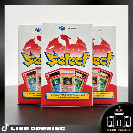 Crossing Select Box Cards Live Opening @Packpalace Card Games