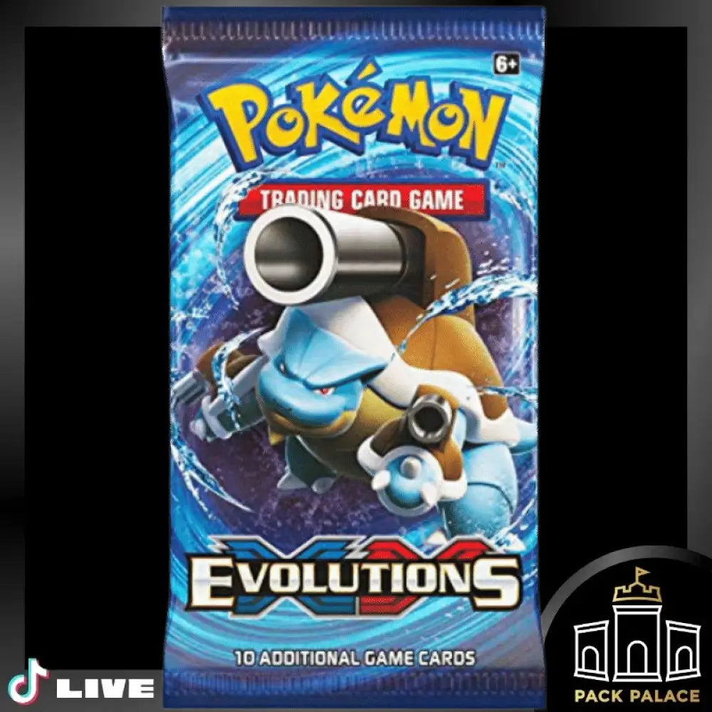 Evolutions Booster Box Cards Live Opening Card Games