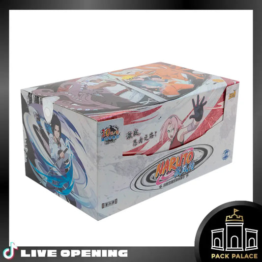 Naruto Tier 4 Booster Box And Pack Cards Live Opening @Packpalace Wave 3 / Card Games