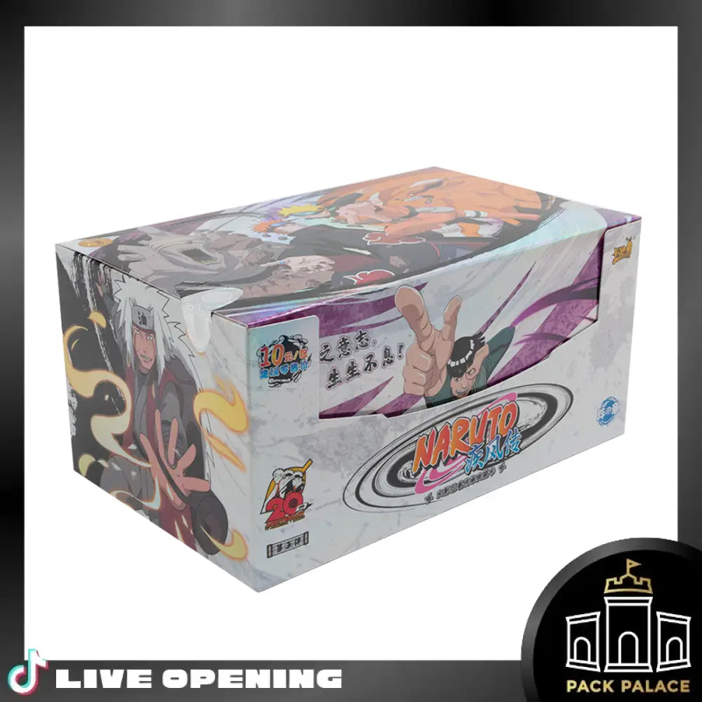 Naruto Tier 4 Booster Box And Pack Cards Live Opening @Packpalace Wave 5 / Card Games