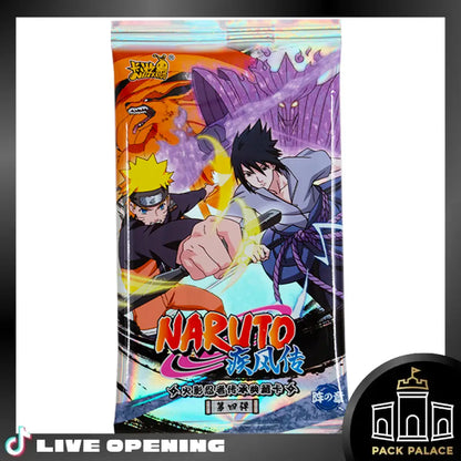 Naruto Tier 4 Booster Box And Pack Cards Live Opening @Packpalace Wave / Card Games
