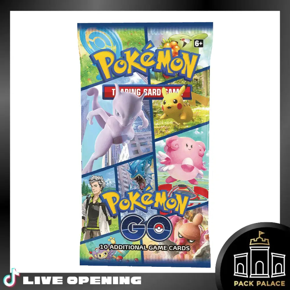 Pokemon Go English Booster Pack Cards Live Opening @Packpalace Card Games