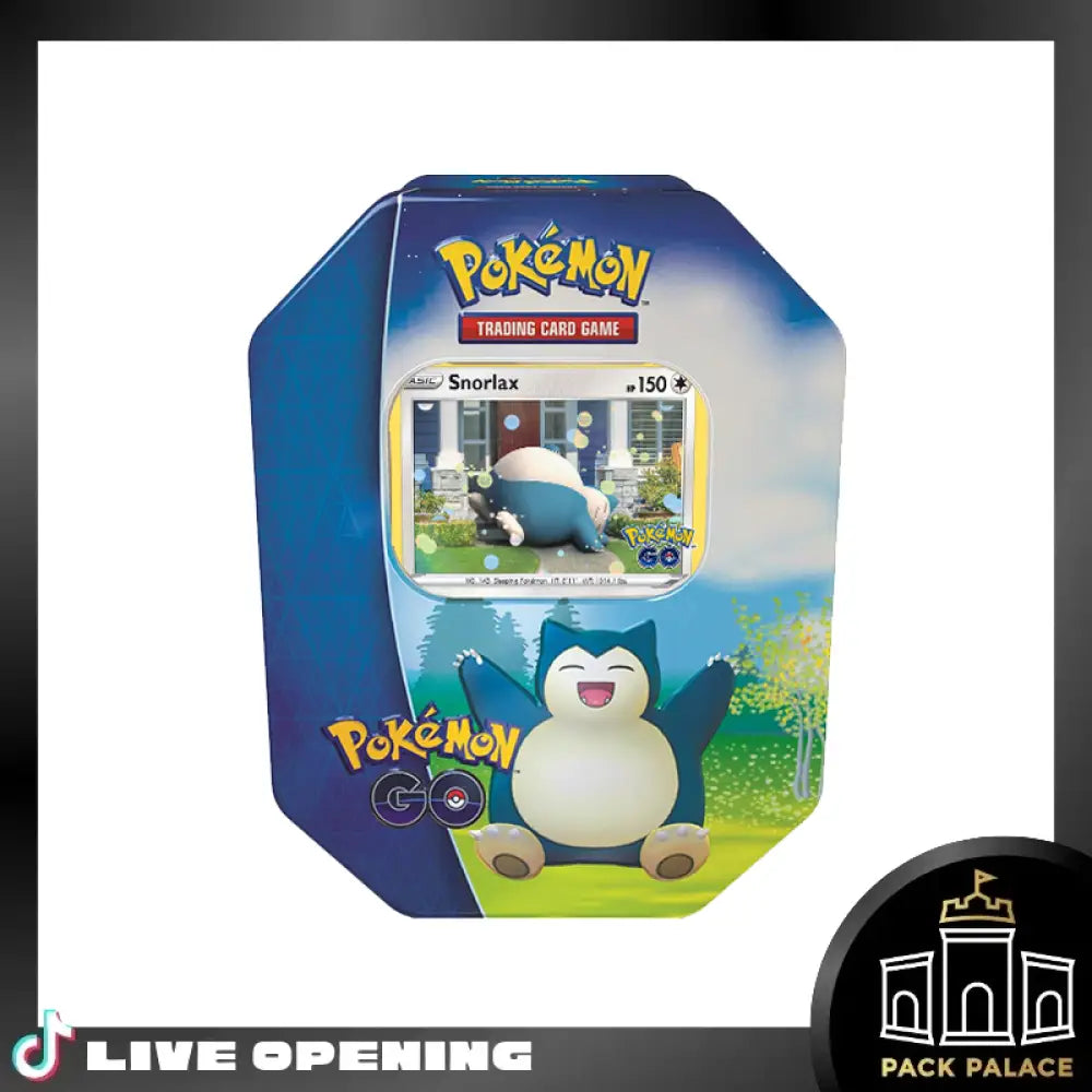 Pokemon Go Tin Cards Live Opening @Packpalace Card Games
