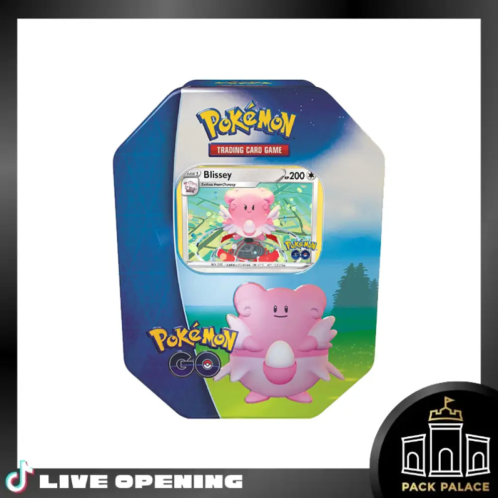 Pokemon Go Tin Cards Live Opening @Packpalace Card Games