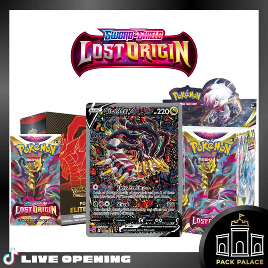 Pokemon Lost Origin Booster Pack Cards Live Opening @Packpalace Card Games