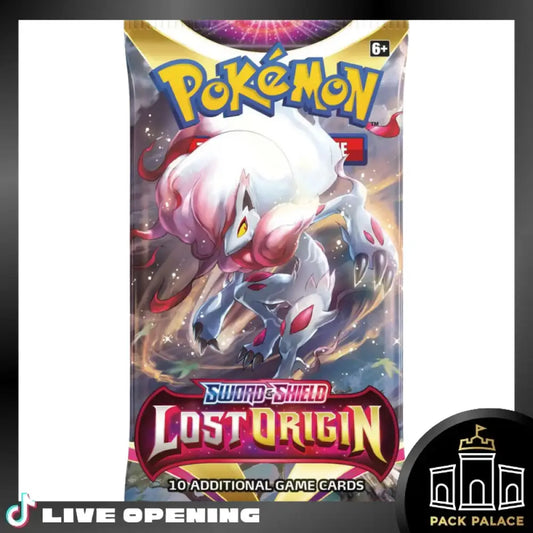 Lost Origin Booster Pack Cards Live Opening @Packpalace Card Games