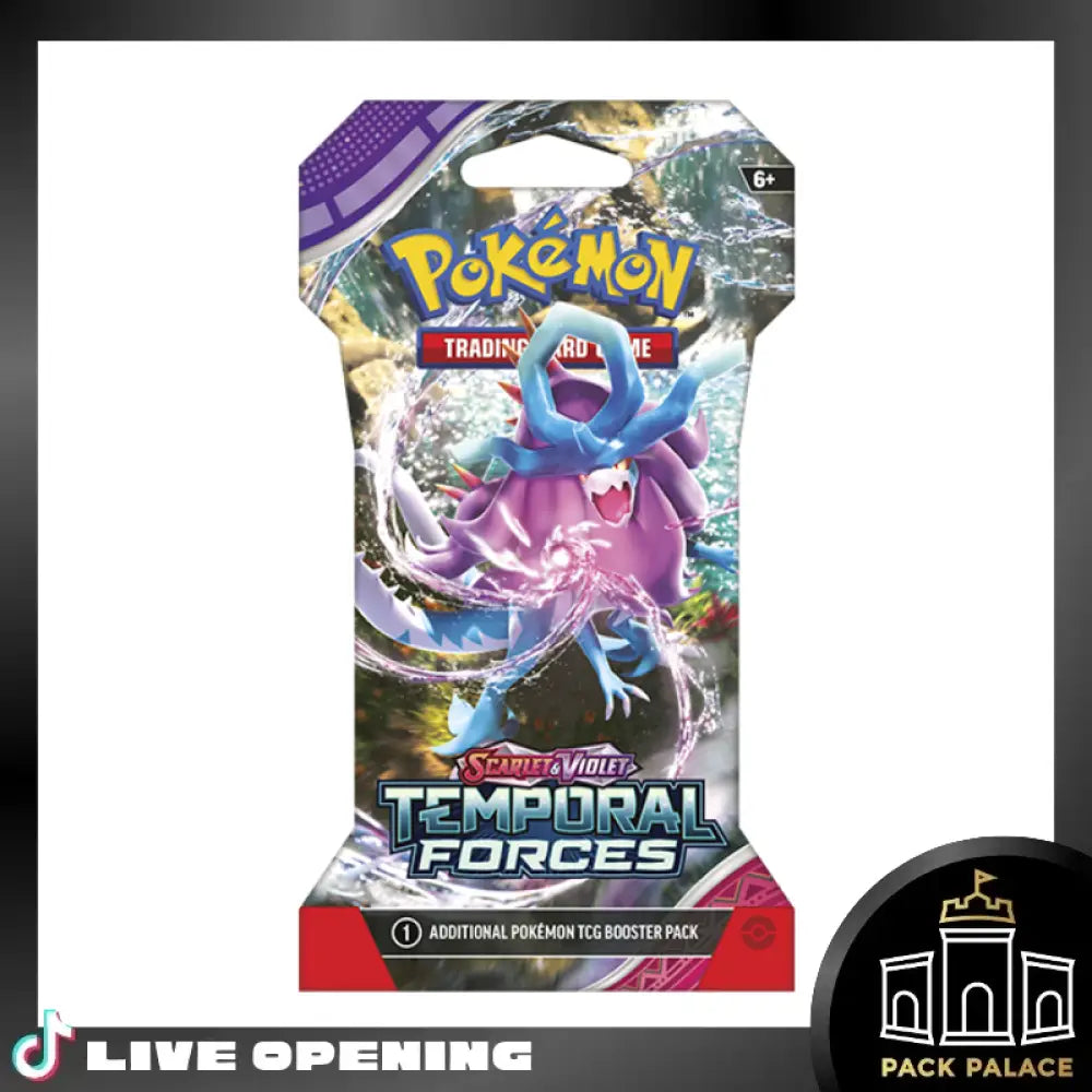 Pokemon Temporal Forces Cards Live Opening Booster Pack Card Games