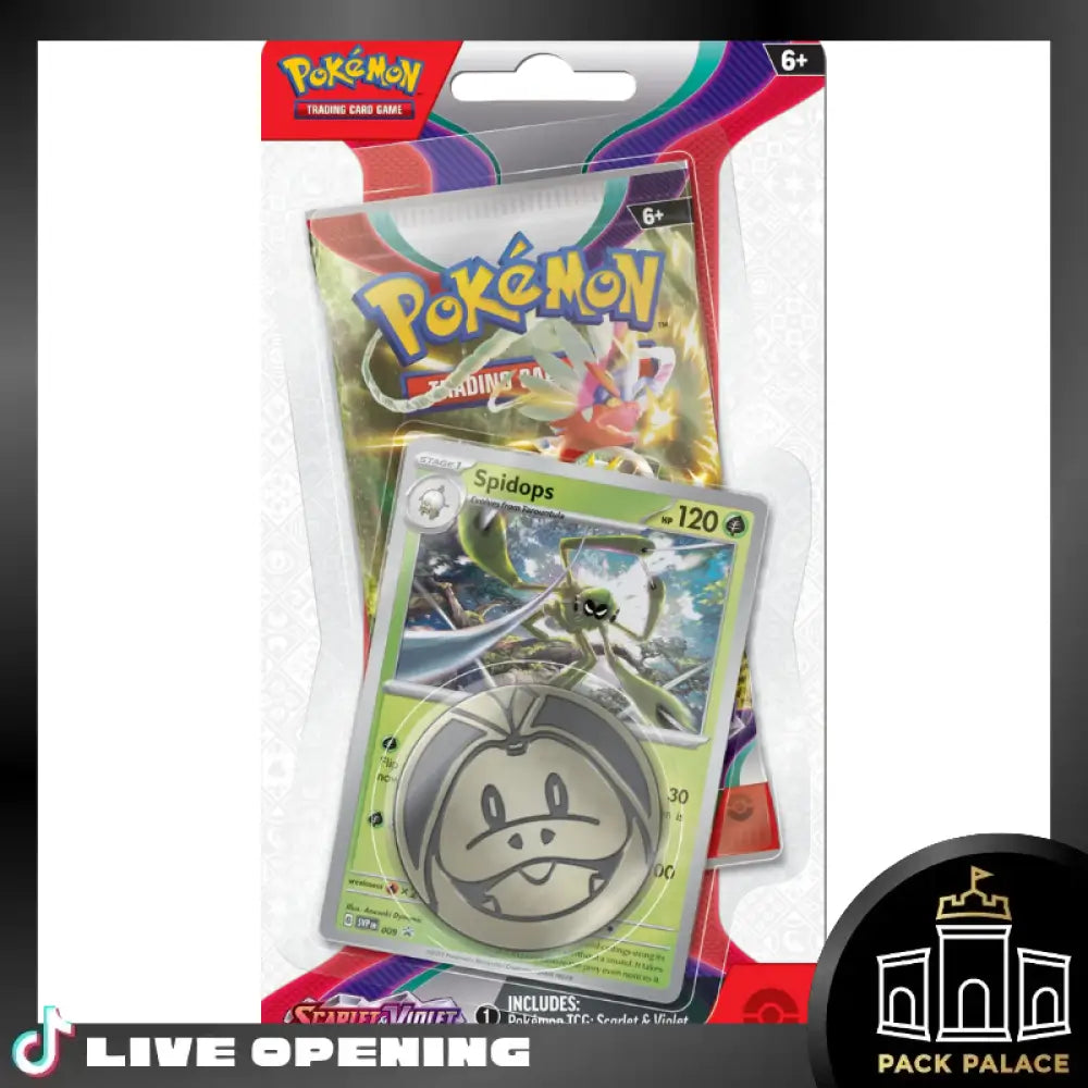 Scarlet And Violet One-Pack Blister Cards Live Opening Card Games