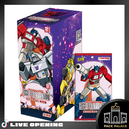 Transformers Leader Edition [Cards Live Opening @Mommitcg] Vol.1 / Booster Box Card Games