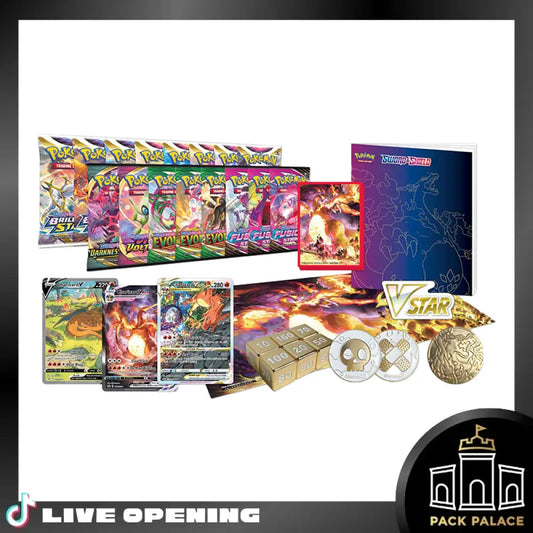 Ultra-Premium Collection - Charizard Cards Live Opening @Packpalace Card Games