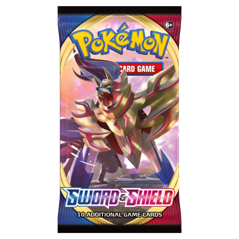 Sword & Shield Booster Pack (Opened on Live)