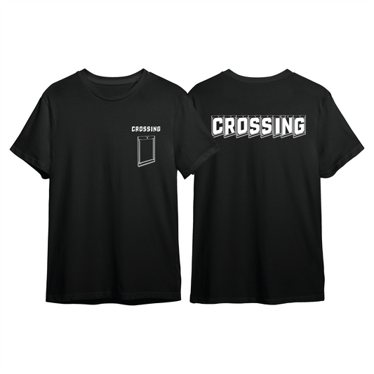 Crossing Patch T-Shirt With 4 Extra Patches Limited Time Offer S